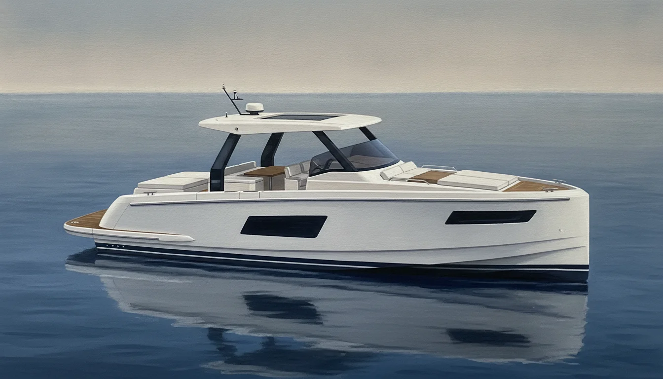 Illustrazione di una Fiart 43 Seawalker
